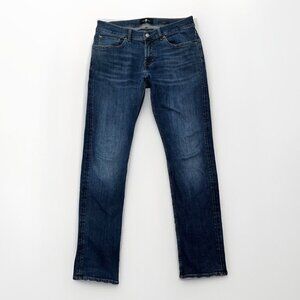 7 For All Man Kind Jeans Womens 32 Slimmy Medium Wash
